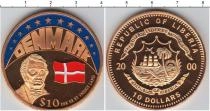 Продать Монеты Либерия 10 долларов 2000 Медно-никель