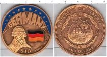 Продать Монеты Либерия 10 долларов 2000 Медно-никель
