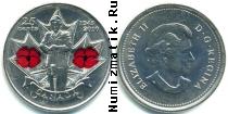 Продать Монеты Канада 25 центов 2010 Сталь