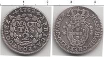 Продать Монеты Португальсая Африка 2 макуты 1762 Серебро