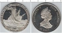 Продать Монеты Тристан-да-Кунья 1 крона 2008 Медно-никель