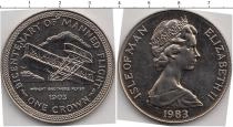 Продать Монеты Остров Мэн 1 крона 1983 Медно-никель