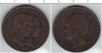 Продать Монеты Бельгия 10 сентим 1853 