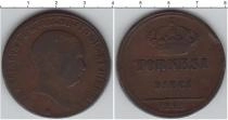 Продать Монеты Италия 10 торнеси 1825 Медь