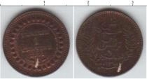 Продать Монеты Тунис 1 сантим 1891 Медь