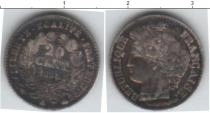 Продать Монеты Франция 20 сантим 1851 Серебро