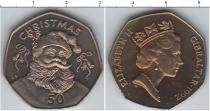 Продать Монеты Гибралтар 50 пенсов 1992 Медно-никель