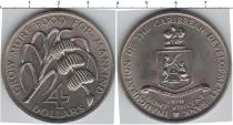 Продать Монеты Сент-Винсент и Гренадины 4 доллара 1970 Медно-никель