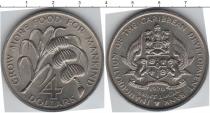 Продать Монеты Сент-Люсия 4 доллара 1970 Медно-никель