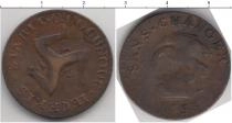 Продать Монеты Остров Мэн 1/2 пенни 1733 Медь
