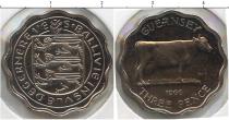Продать Монеты Гернси 3 пенса 1966 Медно-никель