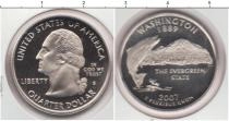 Продать Монеты США 25 центов 2007 Серебро