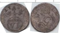 Продать Монеты Шварцбург-Рудольфштадт 6 пфеннигов 1780 Медь