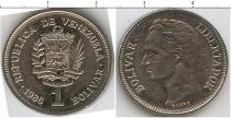 Продать Монеты Боливия 1 боливар 1986 Медно-никель