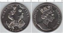 Продать Монеты Гибралтар 1 крона 1990 Медно-никель