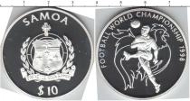 Продать Монеты Самоа 10 тала 1998 Серебро