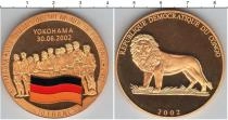 Продать Монеты Конго 10 франков 2002 Медно-никель