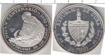Продать Монеты Куба 10 песо 1992 Серебро