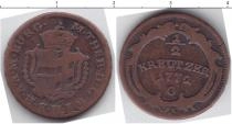 Продать Монеты Австрия 1/2 крейцера 1772 Медь