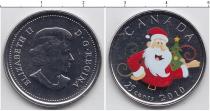 Продать Монеты Канада 25 центов 2010 Медно-никель