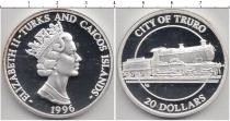 Продать Монеты Теркc и Кайкос 20 долларов 1996 Серебро