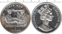 Продать Монеты Гибралтар 1 крона 1994 Серебро