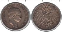 Продать Монеты Саксе-Альтенбург 3 марки 1911 Серебро