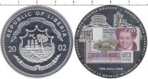 Продать Монеты Либерия 10 долларов 2002 Серебро
