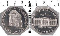 Продать Монеты США 1 доллар 1992 Серебро