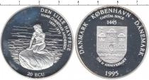 Продать Монеты Дания 20 экю 1995 Серебро