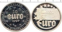 Продать Монеты Финляндия 10 евро 1997 Серебро