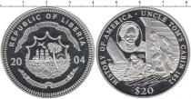 Продать Монеты Либерия 20 долларов 2004 Серебро