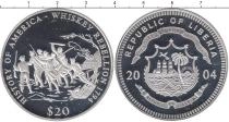 Продать Монеты Либерия 20 долларов 2004 Серебро