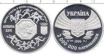 Продать Монеты Украина 2000000 карбованцев 1996 Серебро