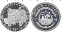 Продать Монеты Либерия 20 долларов 2001 Серебро