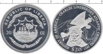 Продать Монеты Либерия 20 долларов 2001 Серебро