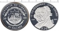 Продать Монеты Либерия 20 долларов 2000 Серебро