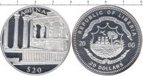 Продать Монеты Либерия 20 долларов 2000 Серебро