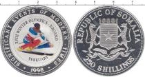 Продать Монеты Сомали 250 шиллингов 1998 Серебро