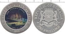Продать Монеты Сомали 250 шиллингов 1998 Серебро