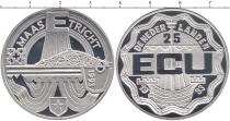 Продать Монеты Нидерланды 25 экю 1993 Серебро