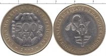 Продать Монеты Западно-Африканский Союз 500 франков 2003 Биметалл