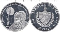 Продать Монеты Куба 10 песо 2009 Серебро