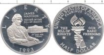Продать Монеты США 1 доллар 1993 Серебро