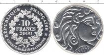 Продать Монеты Франция 10 франков 2000 Серебро