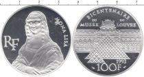 Продать Монеты Франция 100 франков 1993 Серебро