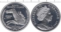 Продать Монеты Гибралтар 1 крона 2003 Серебро