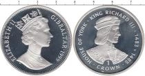 Продать Монеты Гибралтар 1 крона 1999 Серебро