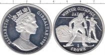 Продать Монеты Гибралтар 1 крона 1998 Серебро