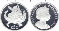 Продать Монеты Гибралтар 1 рояль 2001 Серебро